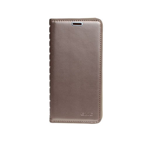 Galaxy A3 (2016) A310F ile Uyumlu Kartlıklı Standlı Kılıf Altın