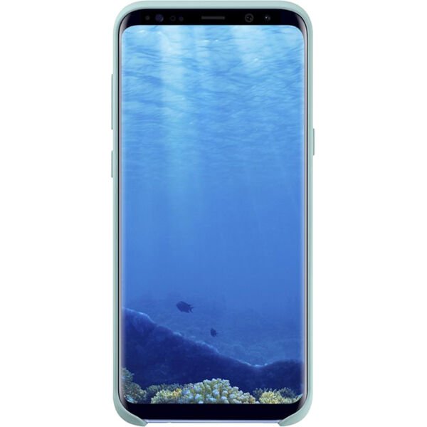 Galaxy S8 ile Uyumlu Silikon Kılıf Mavi EF-PG950TLEGWW (Out)