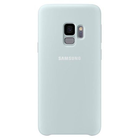 Galaxy S9 ile Uyumlu Kılıf Silicone Cover Mavi EF-PG960TLEGWW (Out)
