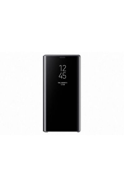 Galaxy Note 9 ile Uyumlu Clear View Cover Siyah EF-ZN960CBEGWW