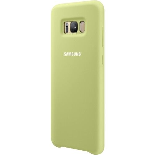Galaxy S8 Plus ile Uyumlu Kılıf Silicone Cover Sarı EF-PG955 (Out)