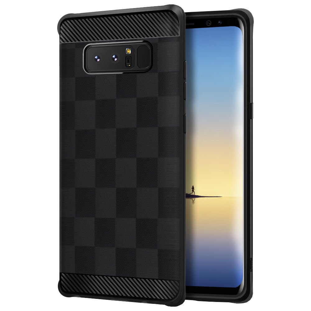 Buff Galaxy Note 8 ile Uyumlu Black Armor Kılıf