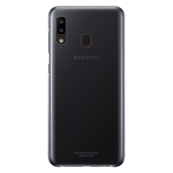 Galaxy A20 ile Uyumlu Siyah Koruyucu Kılıf EF-AA205CBEGWW