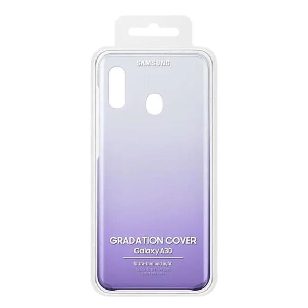 Galaxy A30 ile Uyumlu Mor Koruyucu Kılıf EF-AA305CVEGWW
