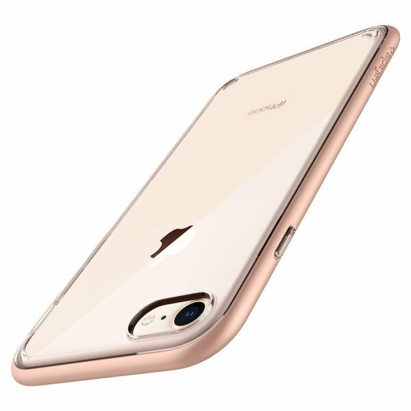 Spigen iPhone SE (2020) 8/7 Uyumlu ile Uyumlu Kılıf Neo Hybrid Crystal Blush Gold