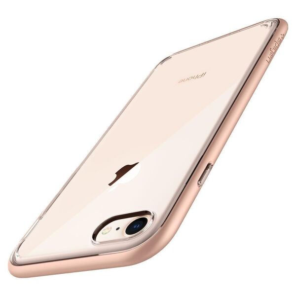 Spigen iPhone SE (2020) 8/7 Uyumlu ile Uyumlu Kılıf Neo Hybrid Crystal Blush Gold