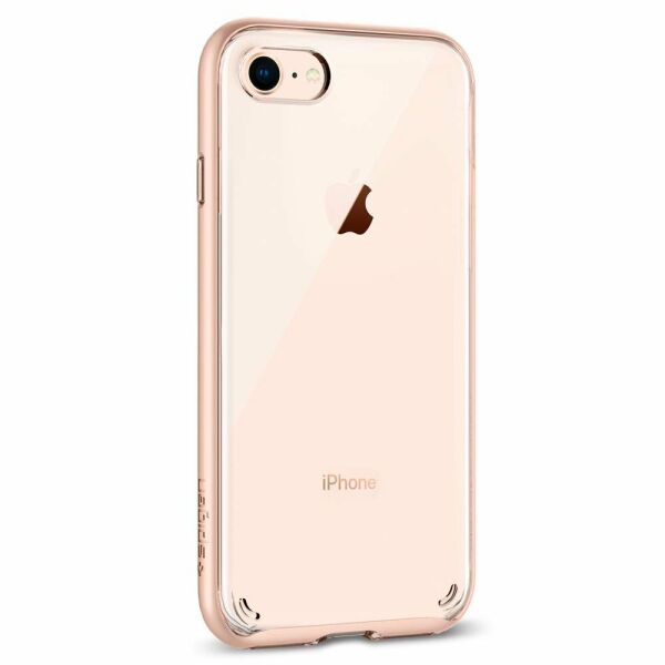 Spigen iPhone SE (2020) 8/7 Uyumlu ile Uyumlu Kılıf Neo Hybrid Crystal Blush Gold