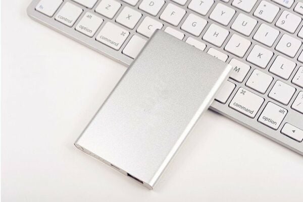 Power Bank Super Slim 5000mAh Gri