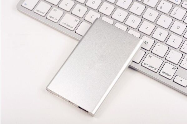 Power Bank Super Slim 5000mAh Gri