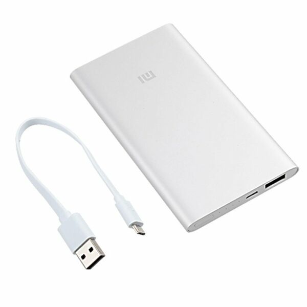 Power Bank Super Slim 5000mAh Gri