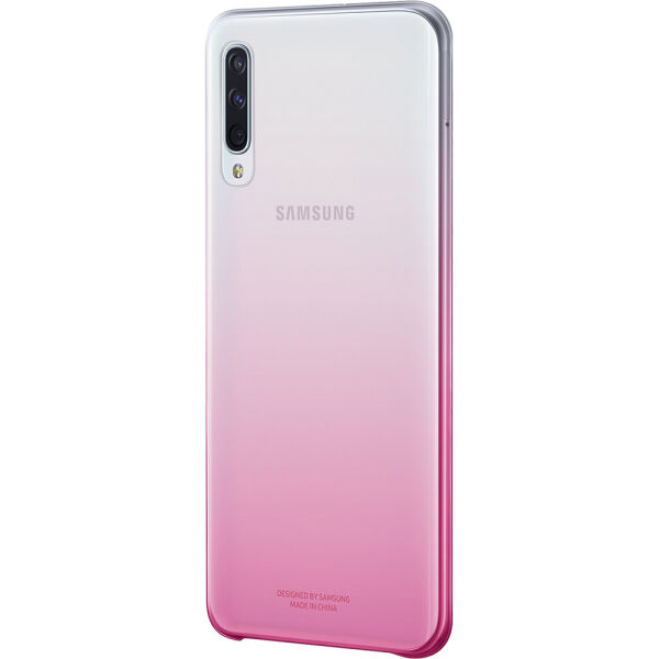Galaxy A50 ile Uyumlu Clear Cover Pembe EF-AA505CPEGWW