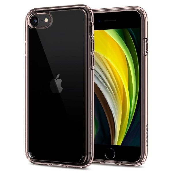 Spigen iPhone SE (2020) 8/7 Uyumlu ile Uyumlu Kılıf Ultra Hybrid Rose Crystal