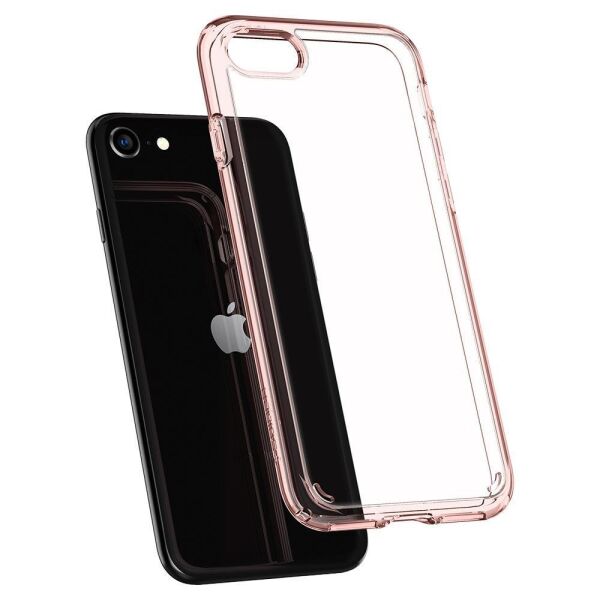 Spigen iPhone SE (2020) 8/7 Uyumlu ile Uyumlu Kılıf Ultra Hybrid Rose Crystal