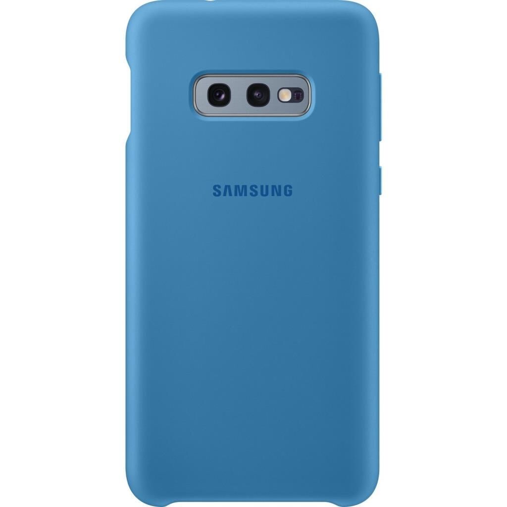 Galaxy S10e ile Uyumlu Kılıf Silicone Cover Mavi EF-PG970TLEGWW