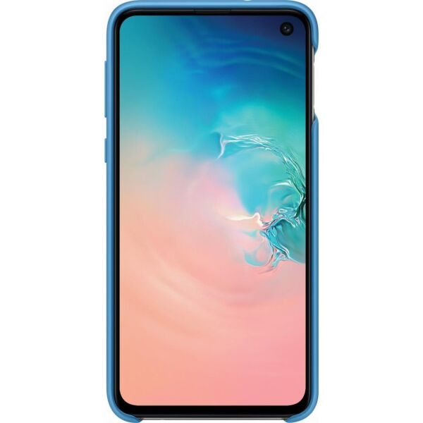 Galaxy S10e ile Uyumlu Kılıf Silicone Cover Mavi EF-PG970TLEGWW