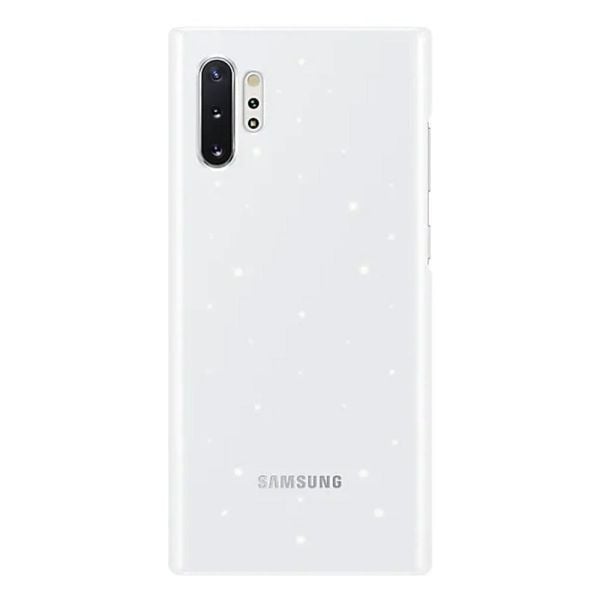 Galaxy Note 10+ ile Uyumlu LED Kılıf Beyaz EF-KN975CWEGWW