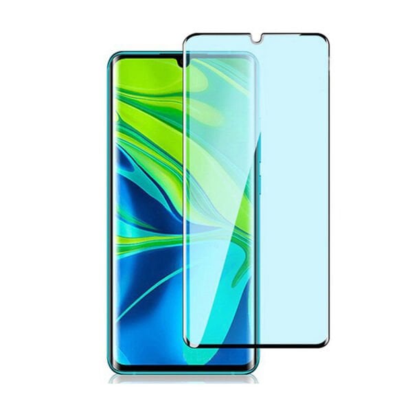 Mi Note 10 Lite ile Uyumlu 3D Polymer Kavisli Tam Kaplayan Nano Siyah