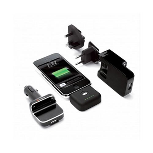 Griffin PowerDuo Reserve iPhone 4S/4 ile Uyumlu PowerBank Harici Şarj Cihazı (Ev+Araç)
