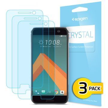 Spigen 10 ile Uyumlu Ekran Koruyucu Ultra Crystal
