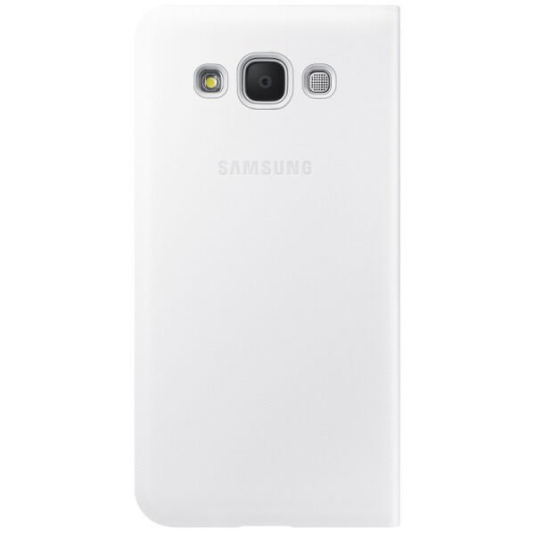 Galaxy E5 ile Uyumlu Flip Wallet Kılıf Beyaz EF-WE500BWEGWW (Out)