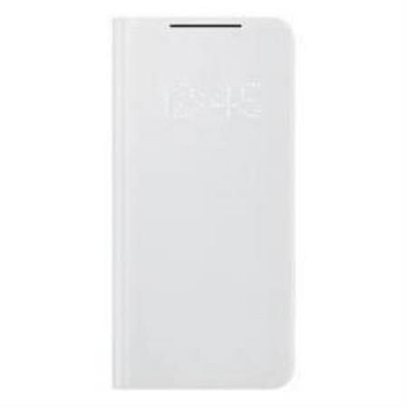 Galaxy S21 / S21 5G ile Uyumlu LED View Kılıf Açık Gri EF-NG991PJEGTR