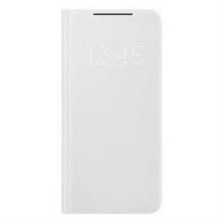 Galaxy S21 / S21 5G ile Uyumlu LED View Kılıf Açık Gri EF-NG991PJEGTR