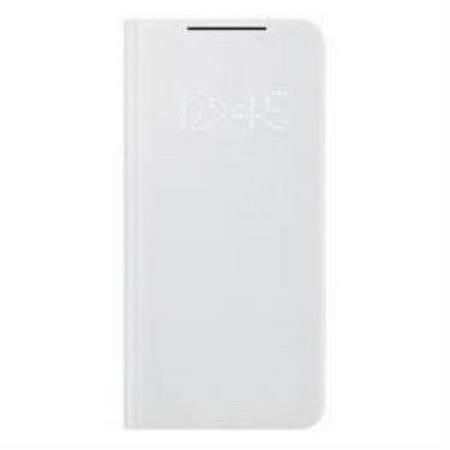 Galaxy S21 / S21 5G ile Uyumlu LED View Kılıf Açık Gri EF-NG991PJEGTR