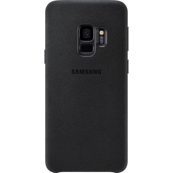 Galaxy S9 ile Uyumlu Alacantara Cover Siyah EF-XG960ABEGWW (Out)