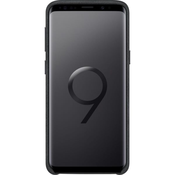 Galaxy S9 ile Uyumlu Alacantara Cover Siyah EF-XG960ABEGWW (Out)