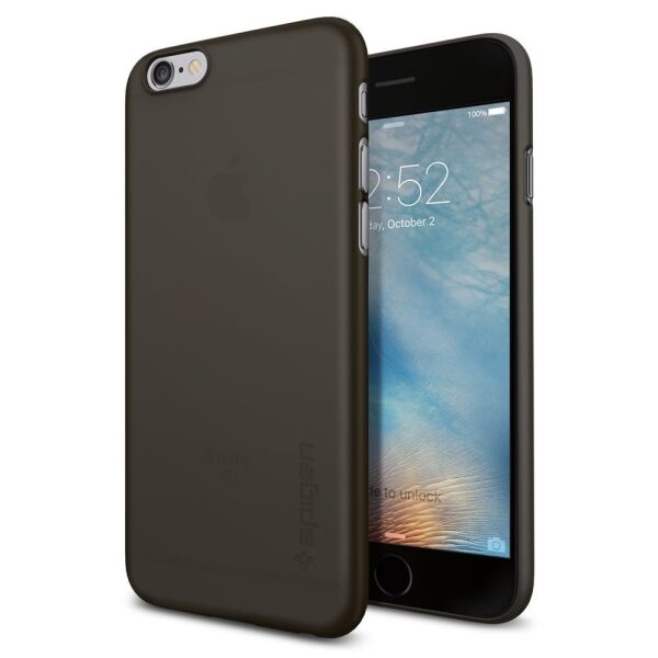 Spigen iPhone 6/6s ile Uyumlu Kılıf Air Skin Ultra İnce Black