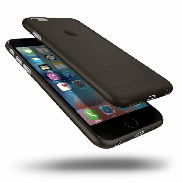 Spigen iPhone 6/6s ile Uyumlu Kılıf Air Skin Ultra İnce Black