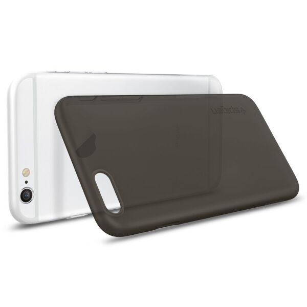 Spigen iPhone 6/6s ile Uyumlu Kılıf Air Skin Ultra İnce Black