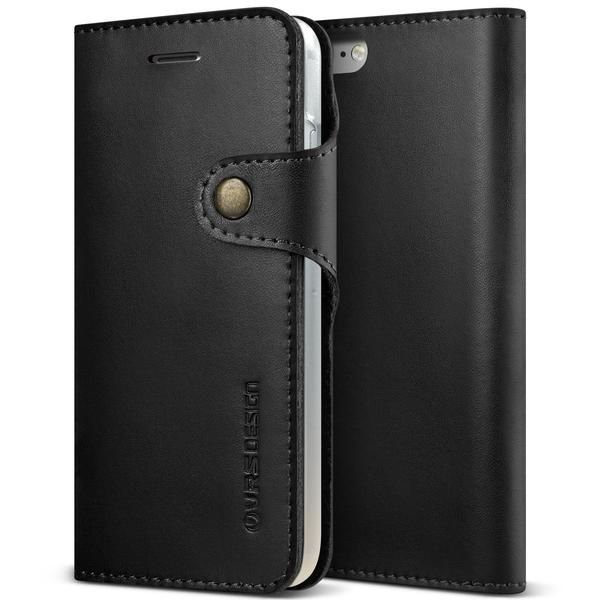 VRS Design iPhone 8/7 ile Uyumlu Native Diary Kılıf Black