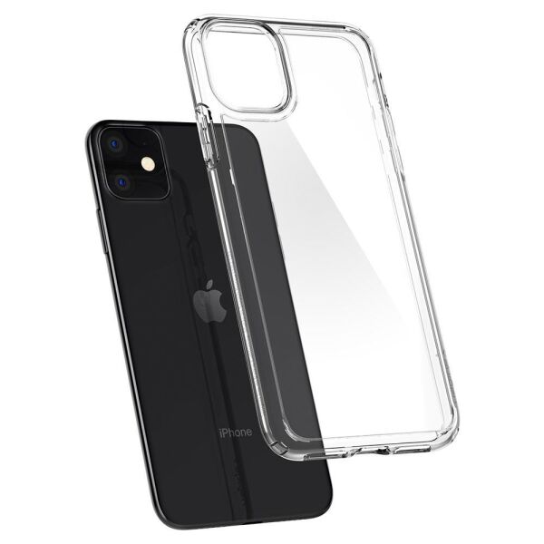 Spigen iPhone 11 ile Uyumlu Kılıf Ultra Hybrid Crystal Clear