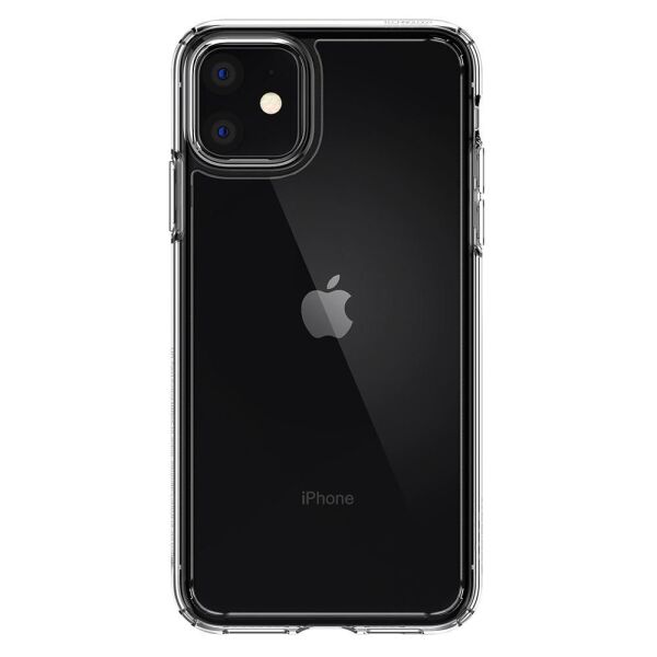 Spigen iPhone 11 ile Uyumlu Kılıf Ultra Hybrid Crystal Clear
