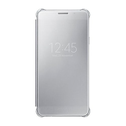 Galaxy A7 (2016) A710F ile Uyumlu Clear View Cover Gri EF-ZA710CSEGWW (Out)