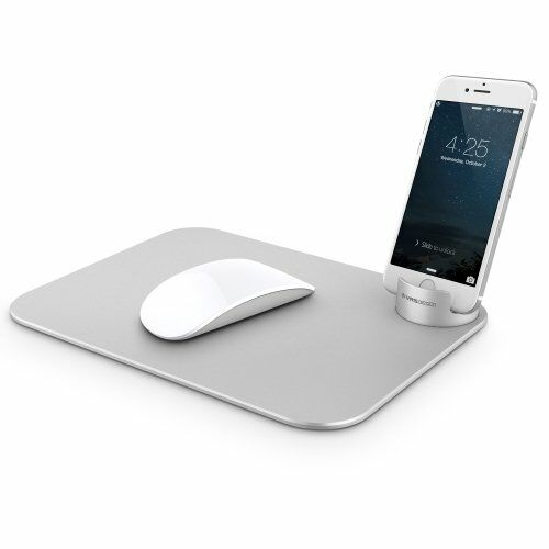 Verus Slate Metal Mause Pad Light Silver