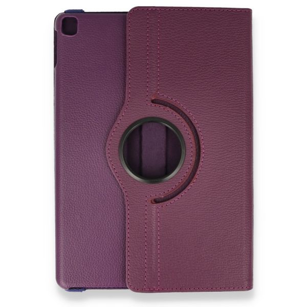iPad Pro 10.5 (2017) A1701/A1709/A1852 ile Uyumlu 360 Derece Dönebilen Kılıf Mor