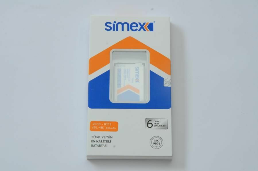 Simex 2630 ile Uyumlu Batarya BL-4B
