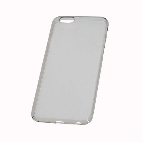 iPhone 6S/6 ile Uyumlu Rubber Kılıf Şeffaf Gri