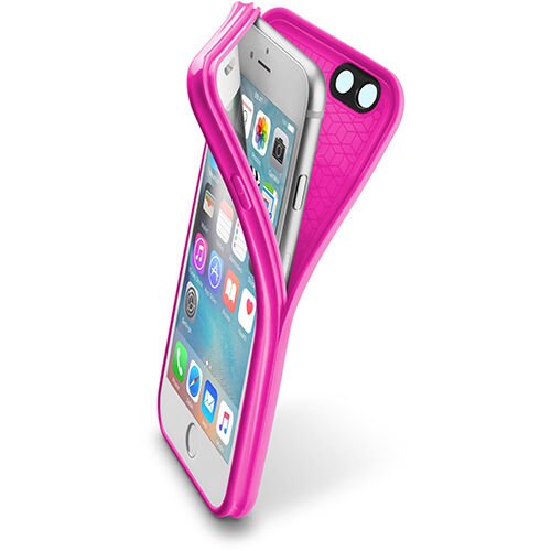 Cellular Line Suya Dayanıklı Voyager Compact Kılıf iPhone 6/6S ile Uyumlu Pembe