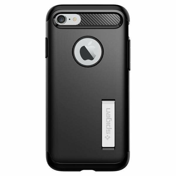 Spigen iPhone 7/8 ile Uyumlu Kılıf Slim Armor Black