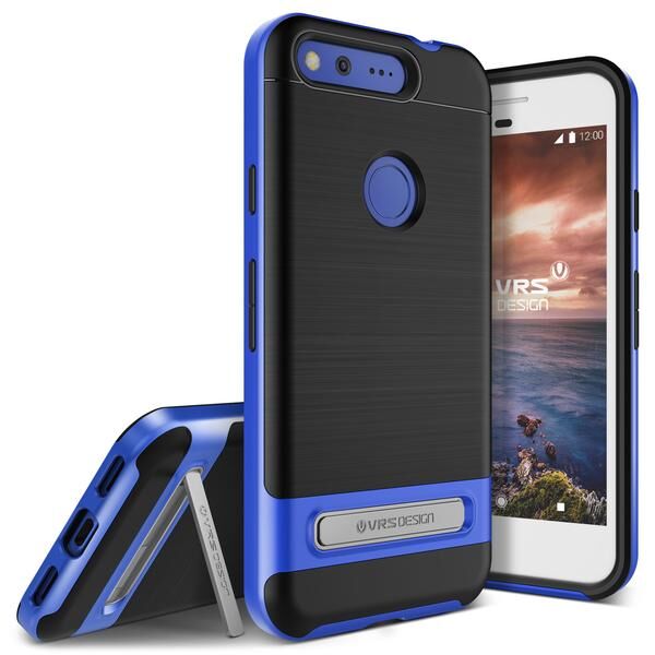 VRS Design Pixel ile Uyumlu ile Uyumlu High Pro Shield Kılıf Blue