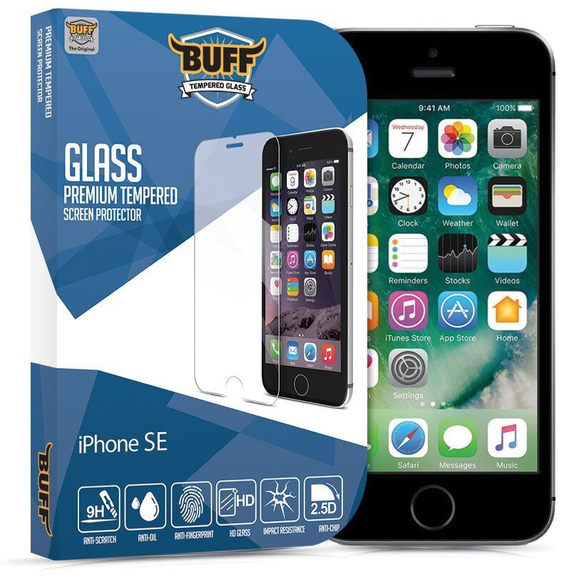 Buff Glass iPhone 5-5S-5SE ile Uyumlu Ekran Koruyucu Cam