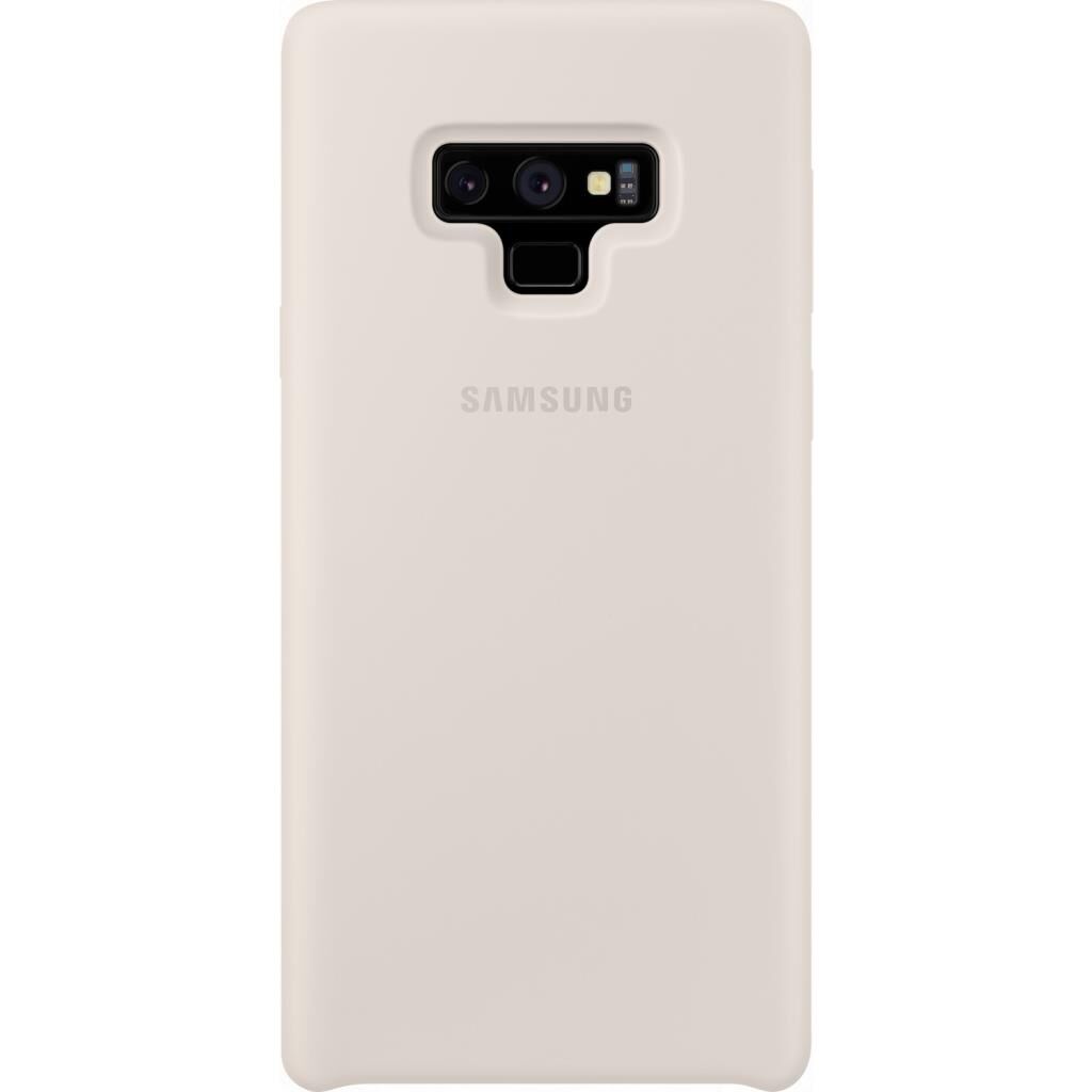 Galaxy Note 9 ile Uyumlu Kılıf Silicone Cover Beyaz EF-PN960TWEGWW