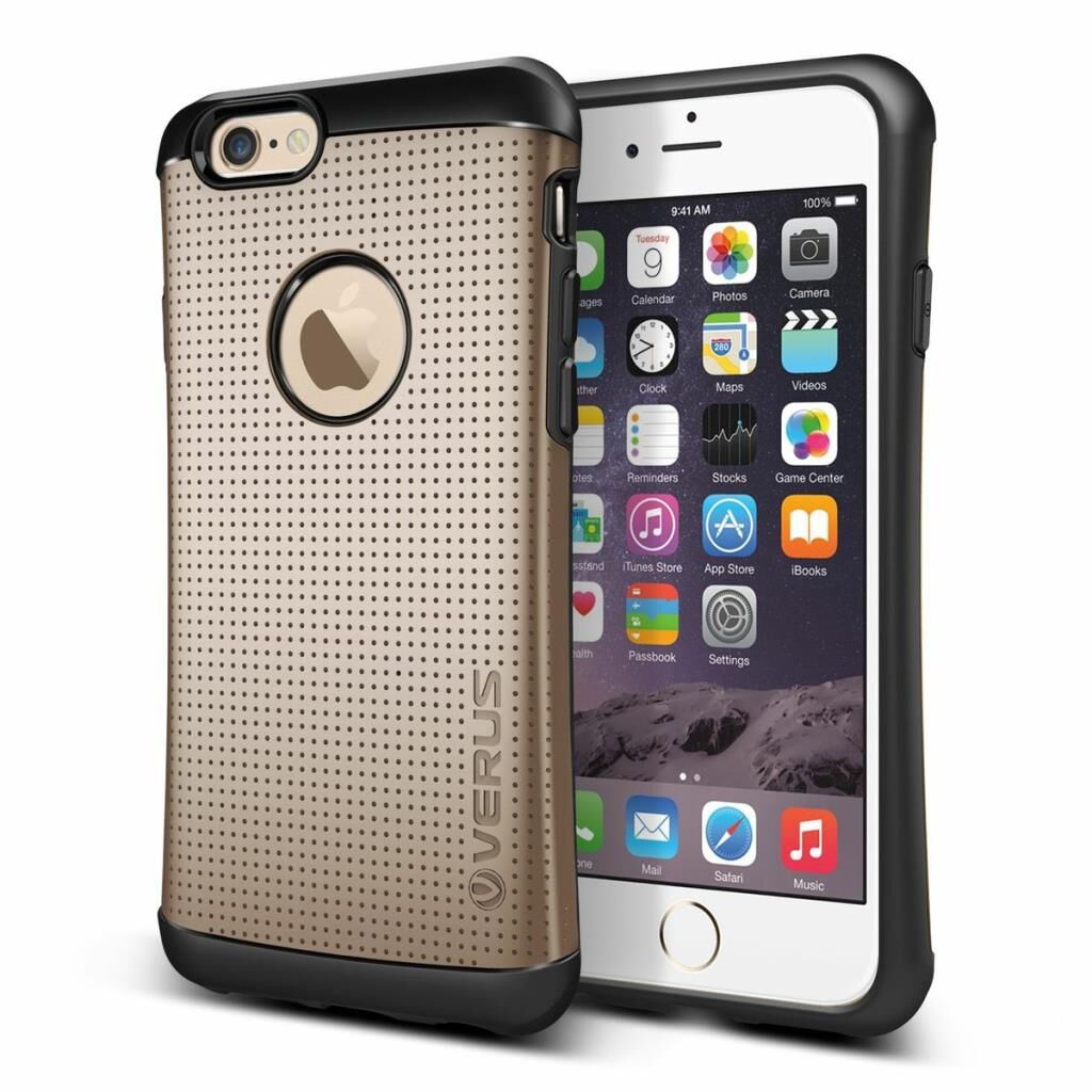 Verus iPhone 6 Plus/6S Plus ile Uyumlu Thor HARD DROP Shine Gold
