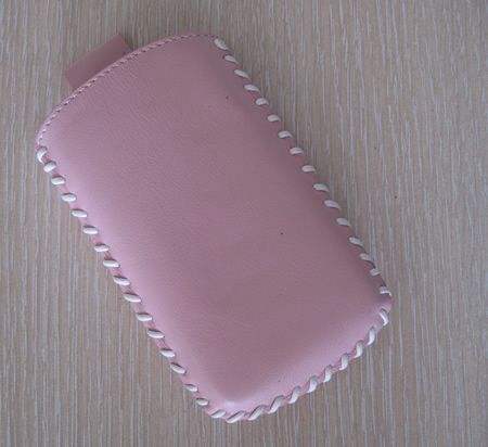 S3653 Corby ile Uyumlu Eta Marka Örgülü Deri Kılıf Pembe Renk