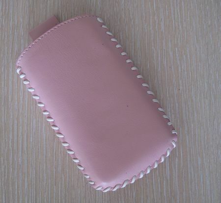 S3653 Corby ile Uyumlu Eta Marka Örgülü Deri Kılıf Pembe Renk