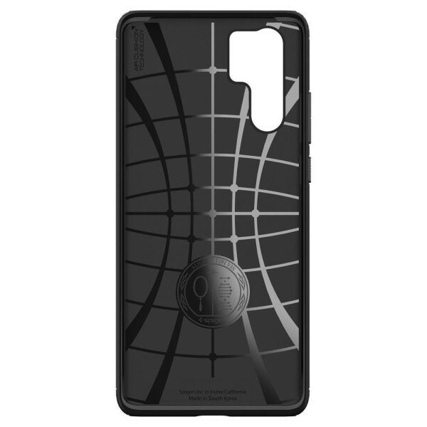 Spigen P30 Pro ile Uyumlu Kılıf Rugged Armor Matte Black (Out)