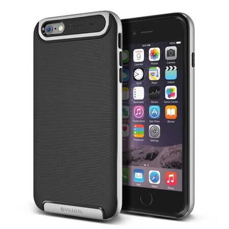 Verus iPhone 6 ile Uyumlu Case Crucial Bumper Kılıf Light Silver